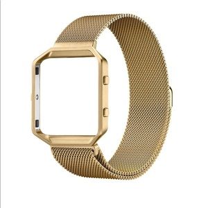 Fitbit Blaze gold accessory band